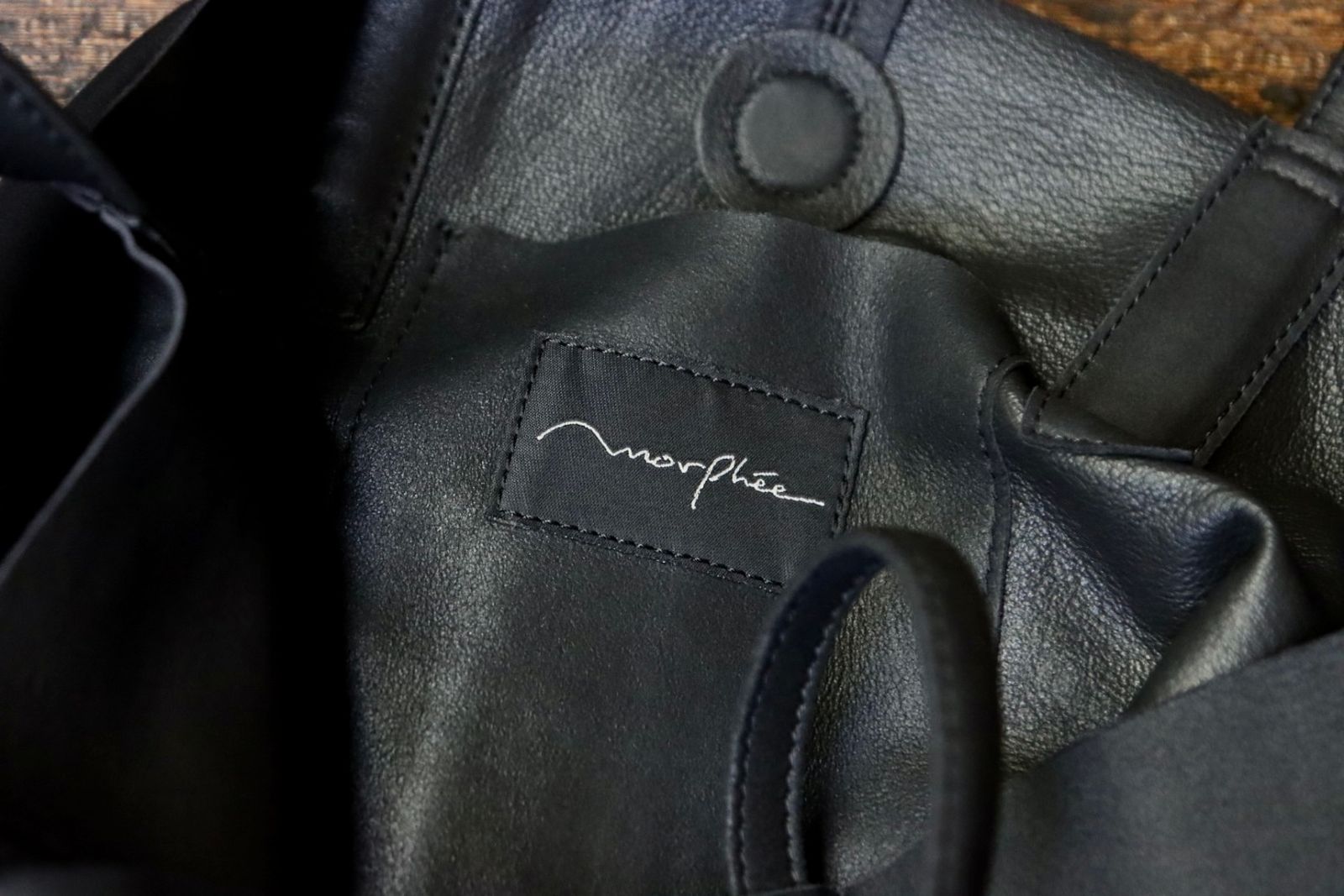 Morphee / モルフェトートバッグ 3WAY MIDIUM TOTE(LONG)BLACK☆5月13日再入荷!