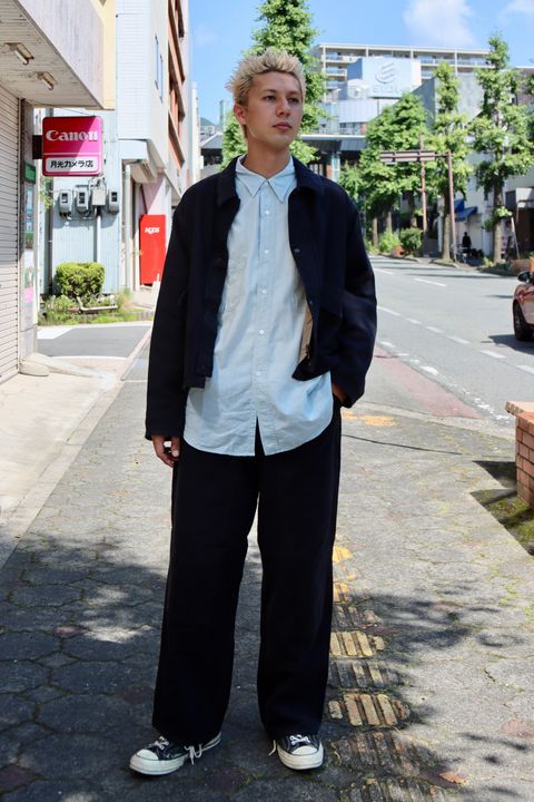 A.PRESSE Vintage Silk Hemp Hunting Jacket☆新作発売！