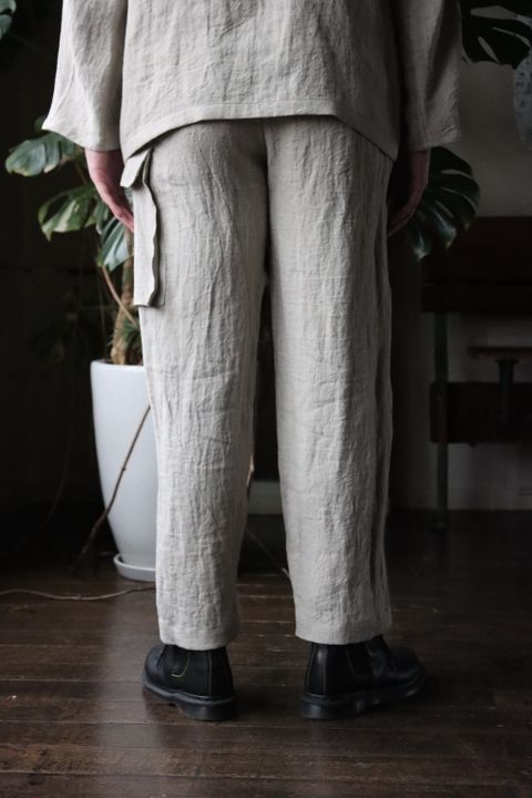 blurhms Linen Twill Hospital Jacket(BHS22S006) style. 2022.01.24.