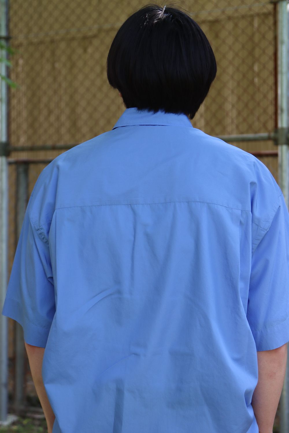 High Count Broad Regular Collar Shirt メンズ