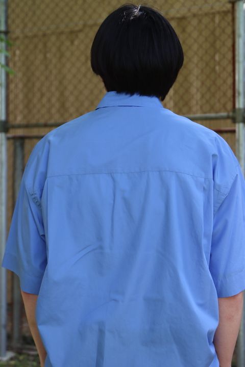 Graphpaper Broad S/S Oversized Regular Collar Shirt style.2022.5.22