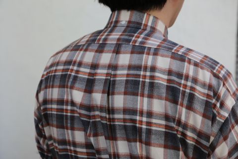 Graphpaper2020AW 新作THOMAS MASON for GP Check B.D Box Shirt style.2020.9.27.