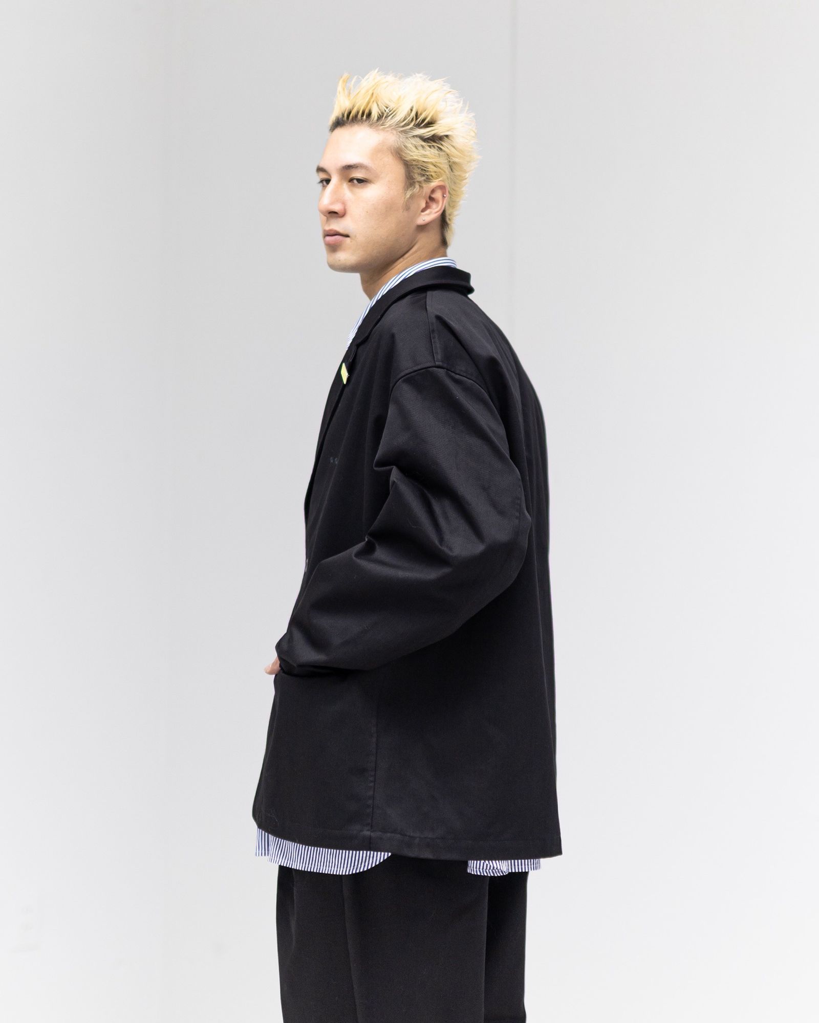 フレッシュサービス FDS SERVICE WORK ID JACKET (FDS254-20232)BLACK