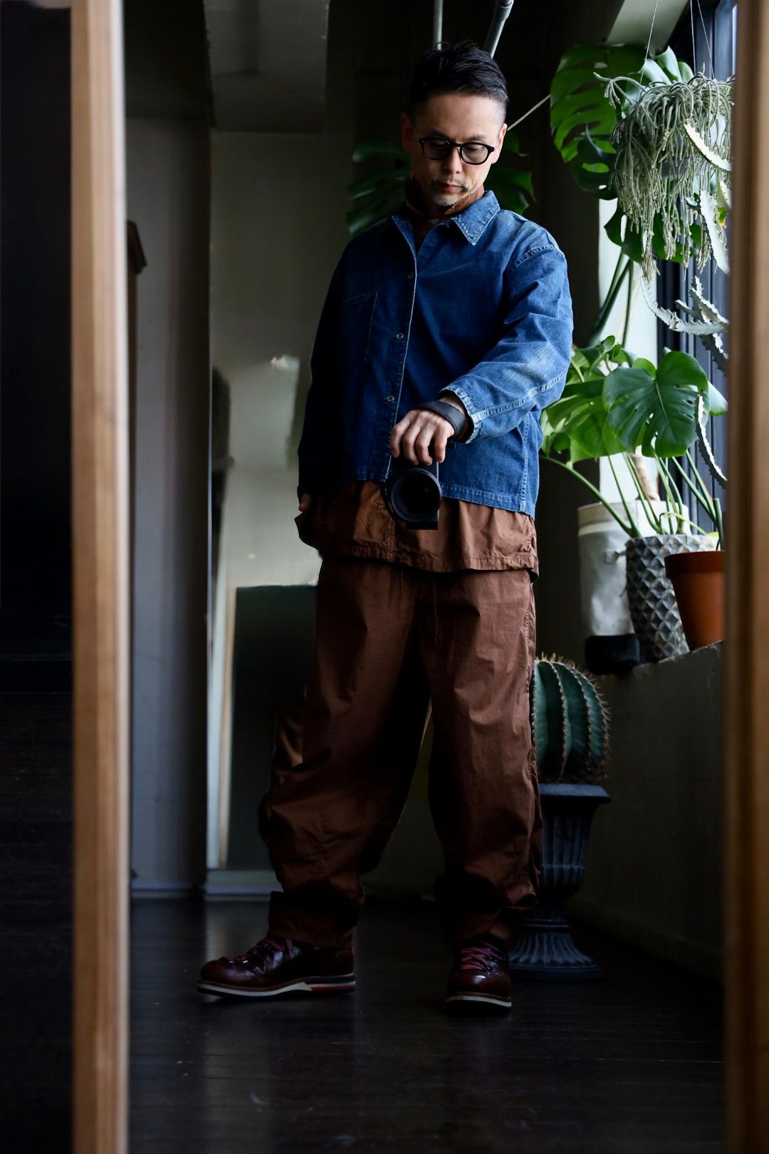A.PRESSE US NAVY Denim Jacketスタイル | 6371 | mark A.PRESSE US NAVY Denim Jacketスタイル | 6371 | mark
