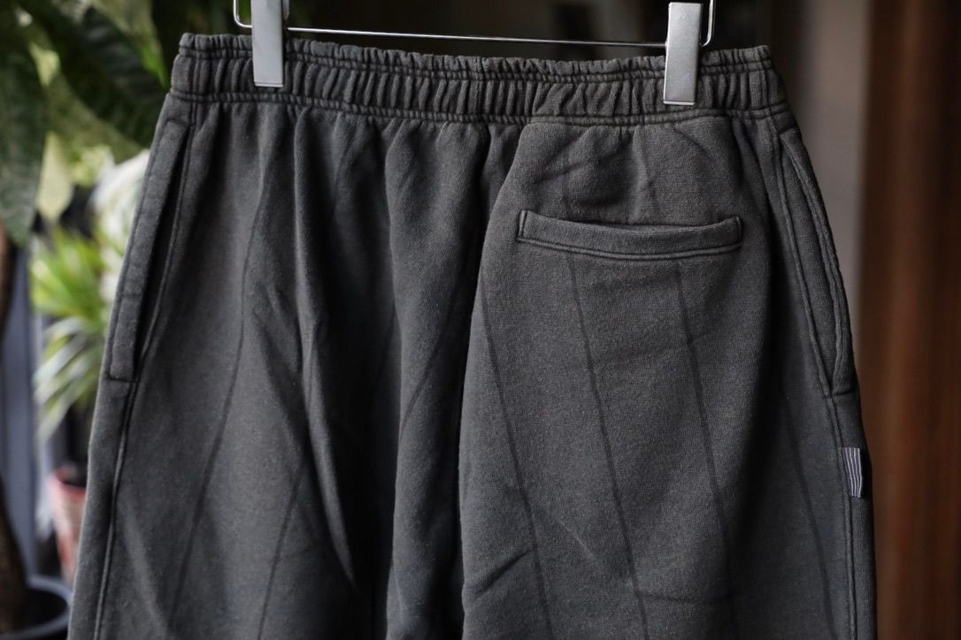 S.F.C 25FW エスエフシー STRIPE WIDE SWEAT PANTS (DISCHARGED)(SFCFW25CS05)Black☆9月20日(土)発売！