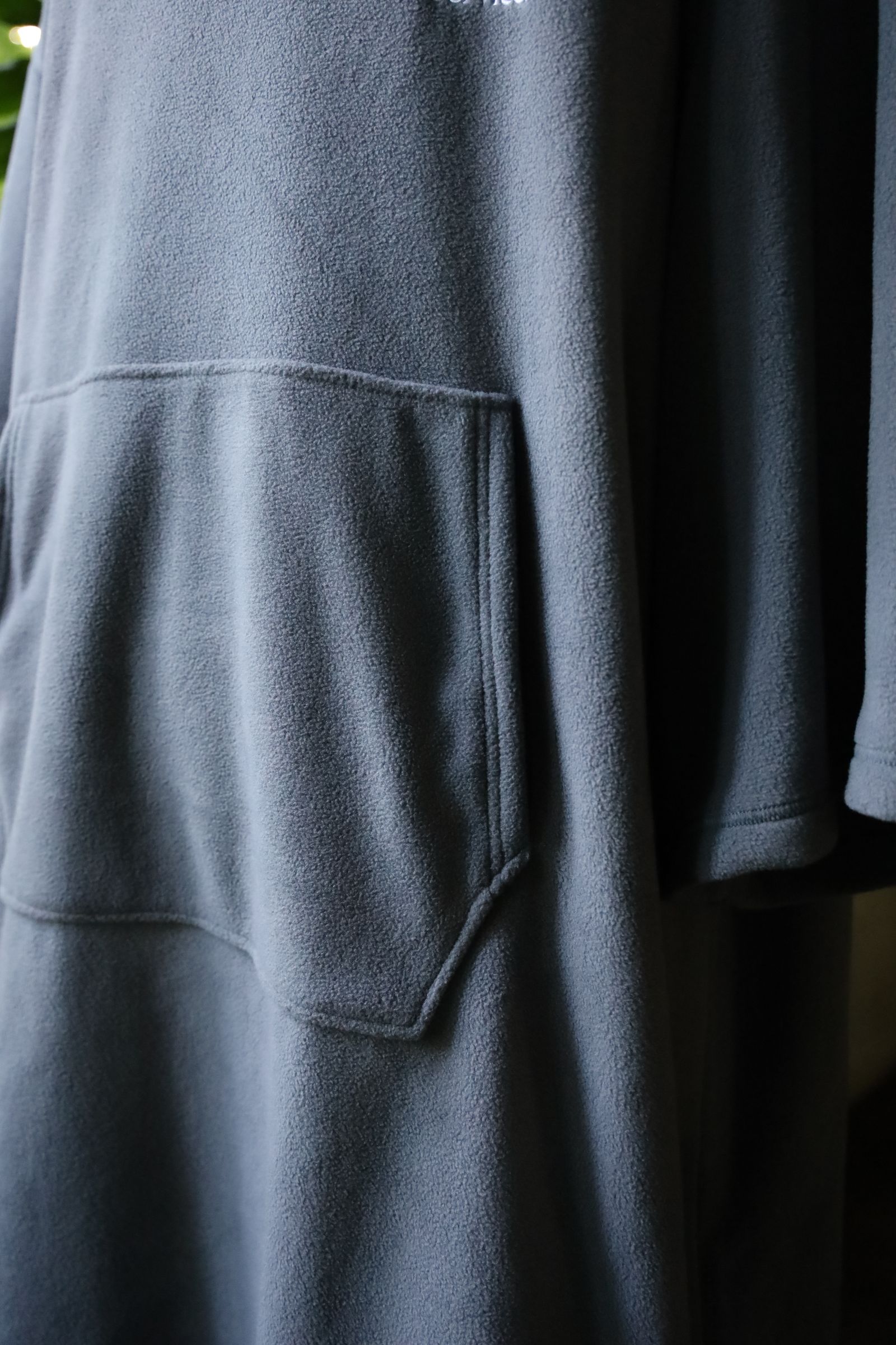 ReFresh!Service.  FLEECE SAUNA PONCHO(GRAY)★再販しました！