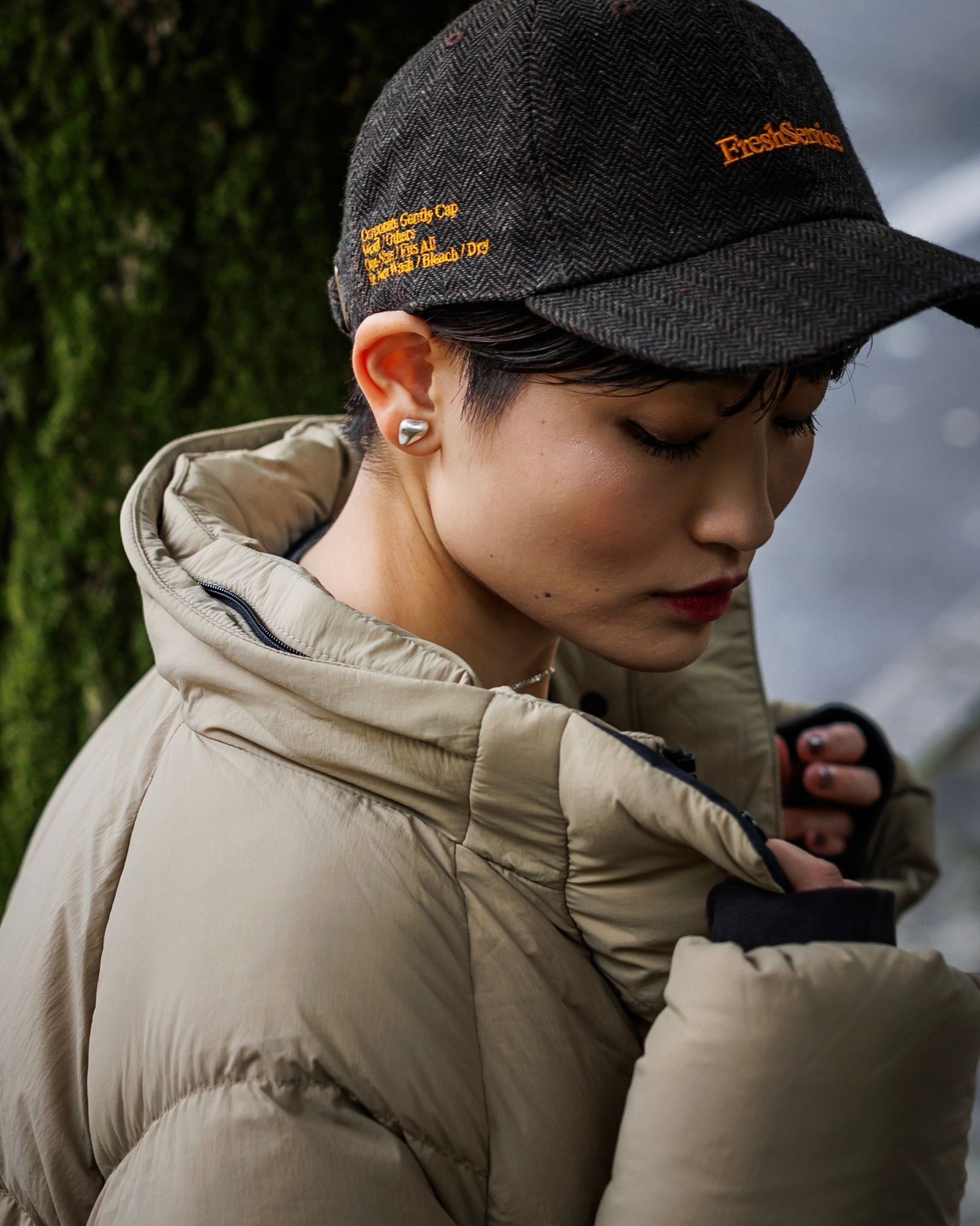 CANADA GOOSE レディース新作Bryden Puffer Black Label style.2024.10.11