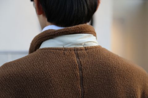 Graphpaper Wool Boa Zip-Up Blouson Style.2020.12.28.