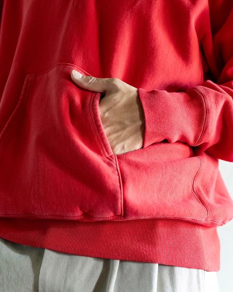 A.PRESSE Vintage Half Zip Sweat Hoodie(RED)スタイル 8月24日(土)新作発売！