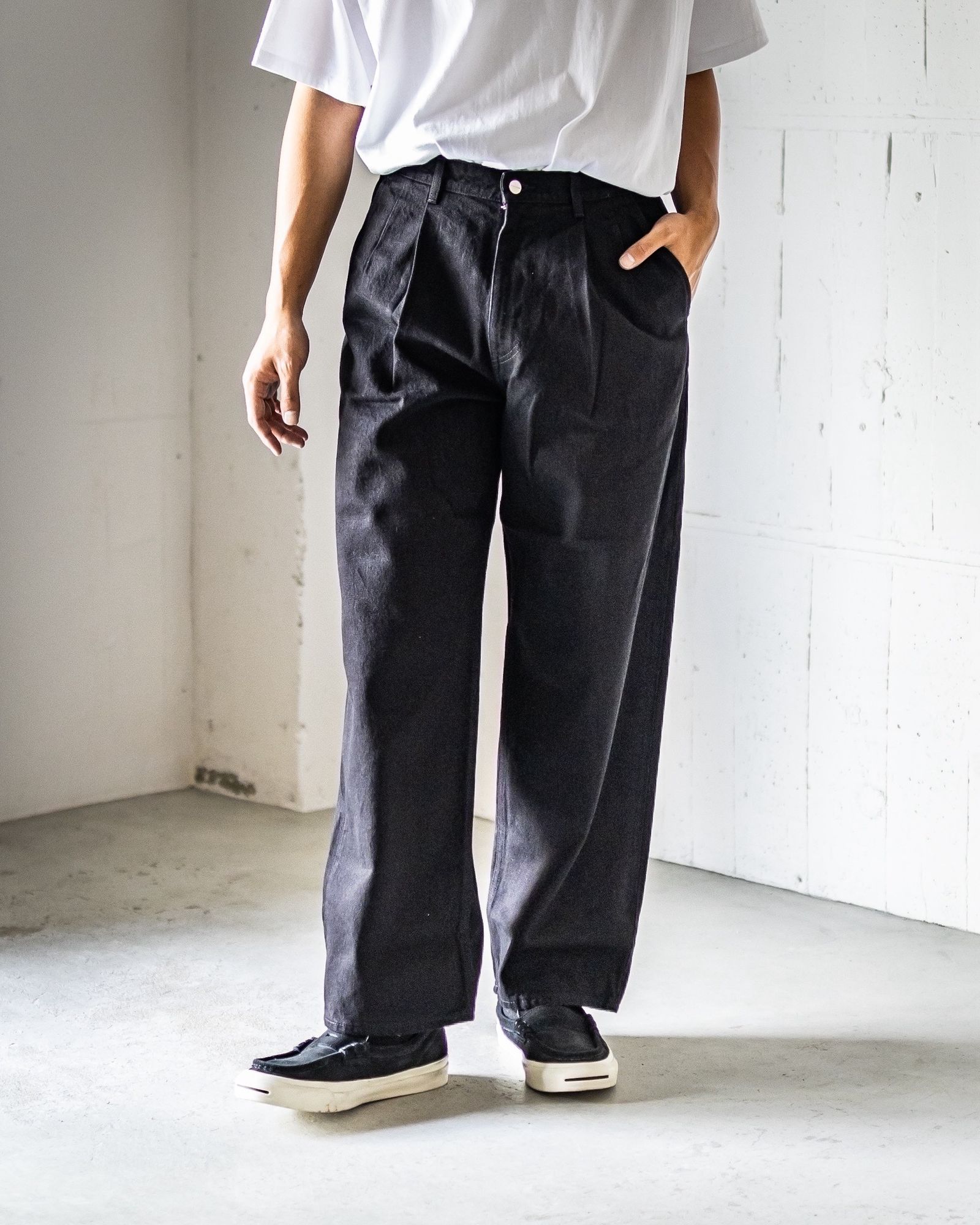 Suikaページ Graphpaper - グラフペーパー25AW Selvage Denim Two Tuck