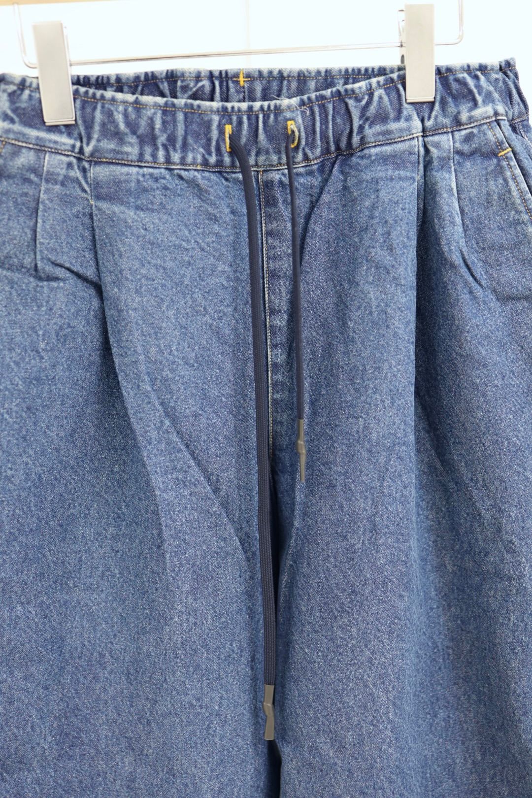 S.F.C 2026FW エスエフシー TWO TUCK WIDE PANTS(DENIM) (SFCFW26P03)Blue☆10月17日(土)発売！