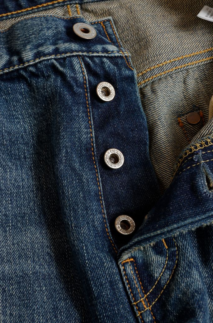ファンダメンタル デニムパンツ SLIM FIT DENIM CS129 (FA25MT129)INDIGO