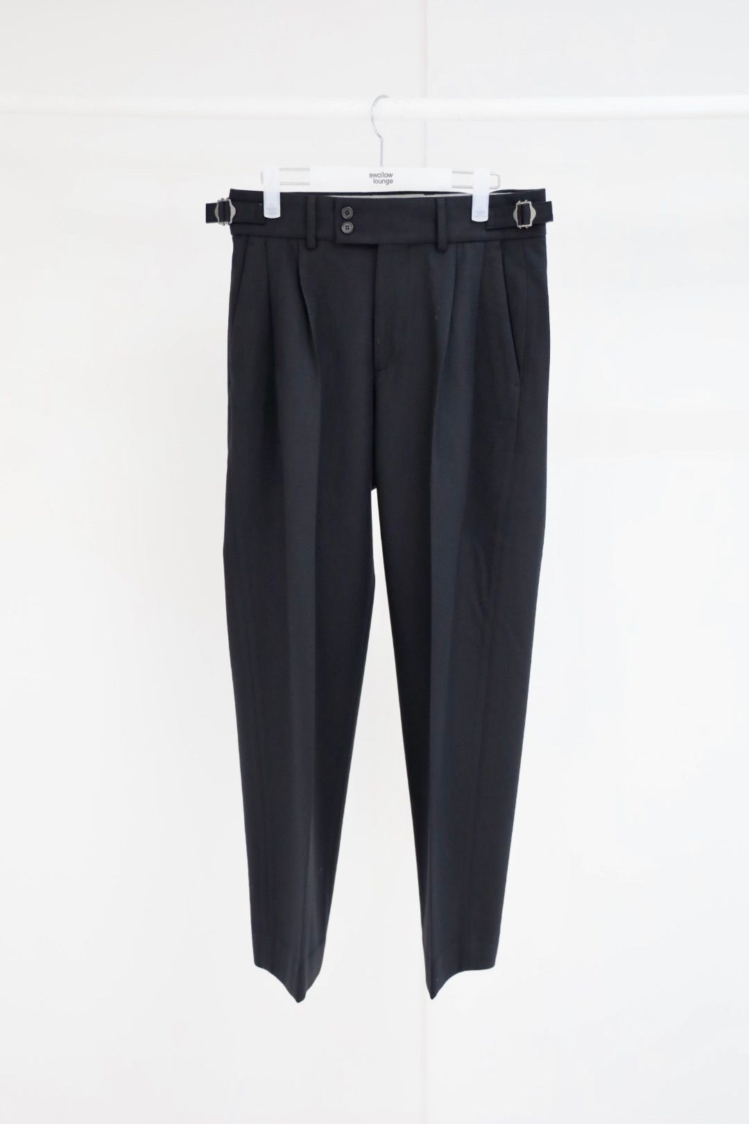 ANOTHER OFFICEアナザーオフィス Santiago Mild Slacks(AOEFPT008)Black☆10月10日(金)新作発売！