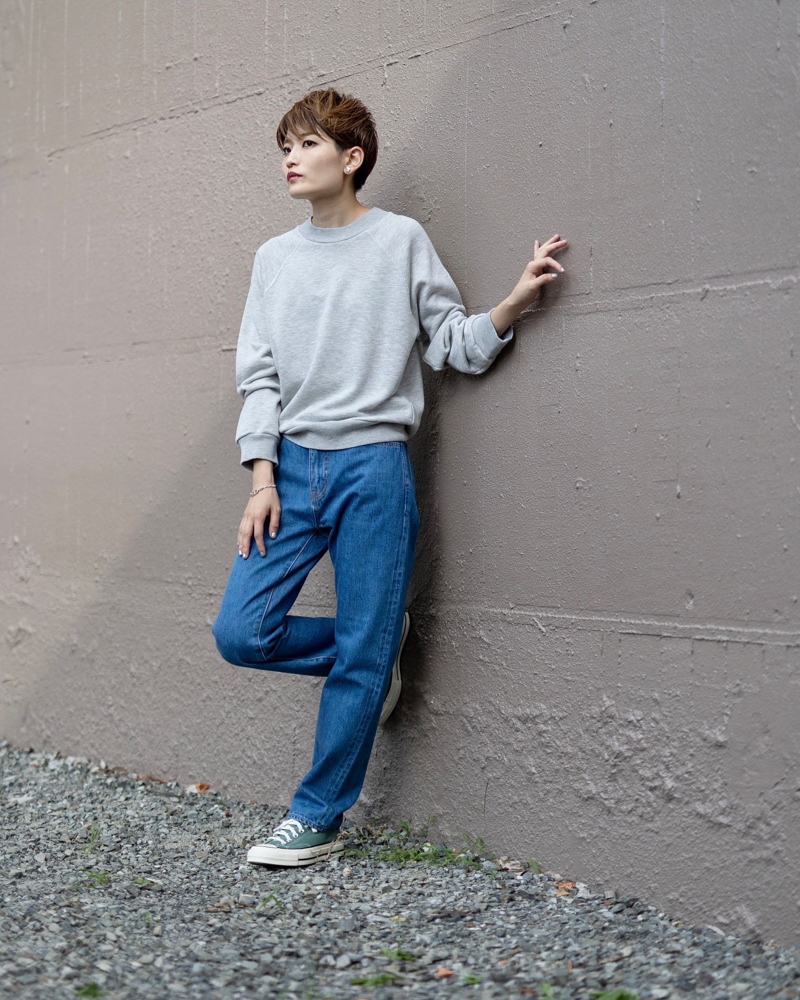 J.B.ATTIRE 24AW New York sweat shirts style.2024.8.21