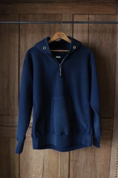 アプレッセ24SS Vintage Half Zip Sweat Hoodie(24SAP-05-02K)NAVY☆1月20日(土)発売！
