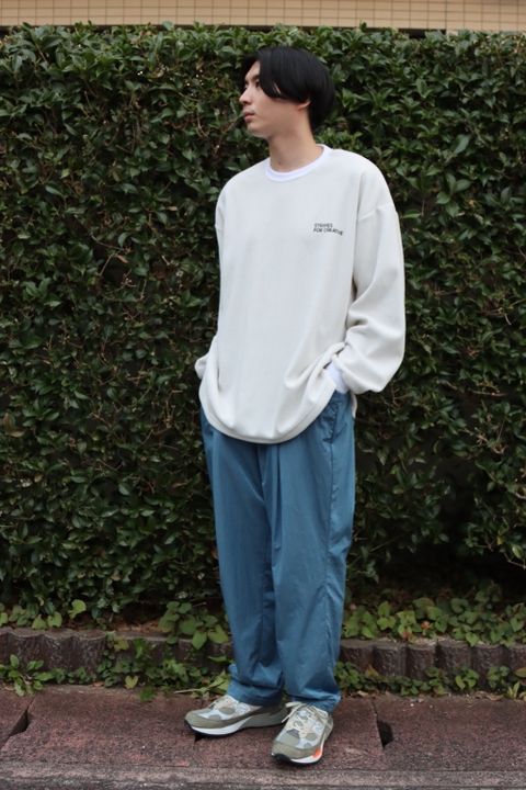 S.F.C BASIC FLEECE(SFCFW21CS05) style.2021.9.7 ※9月11日発売
