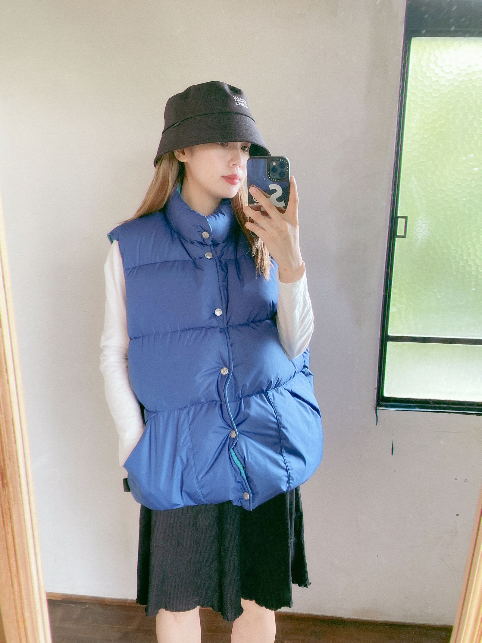 セダンオールパーパスFW23 Classic Down Vest (SD23F-JK01)Navy