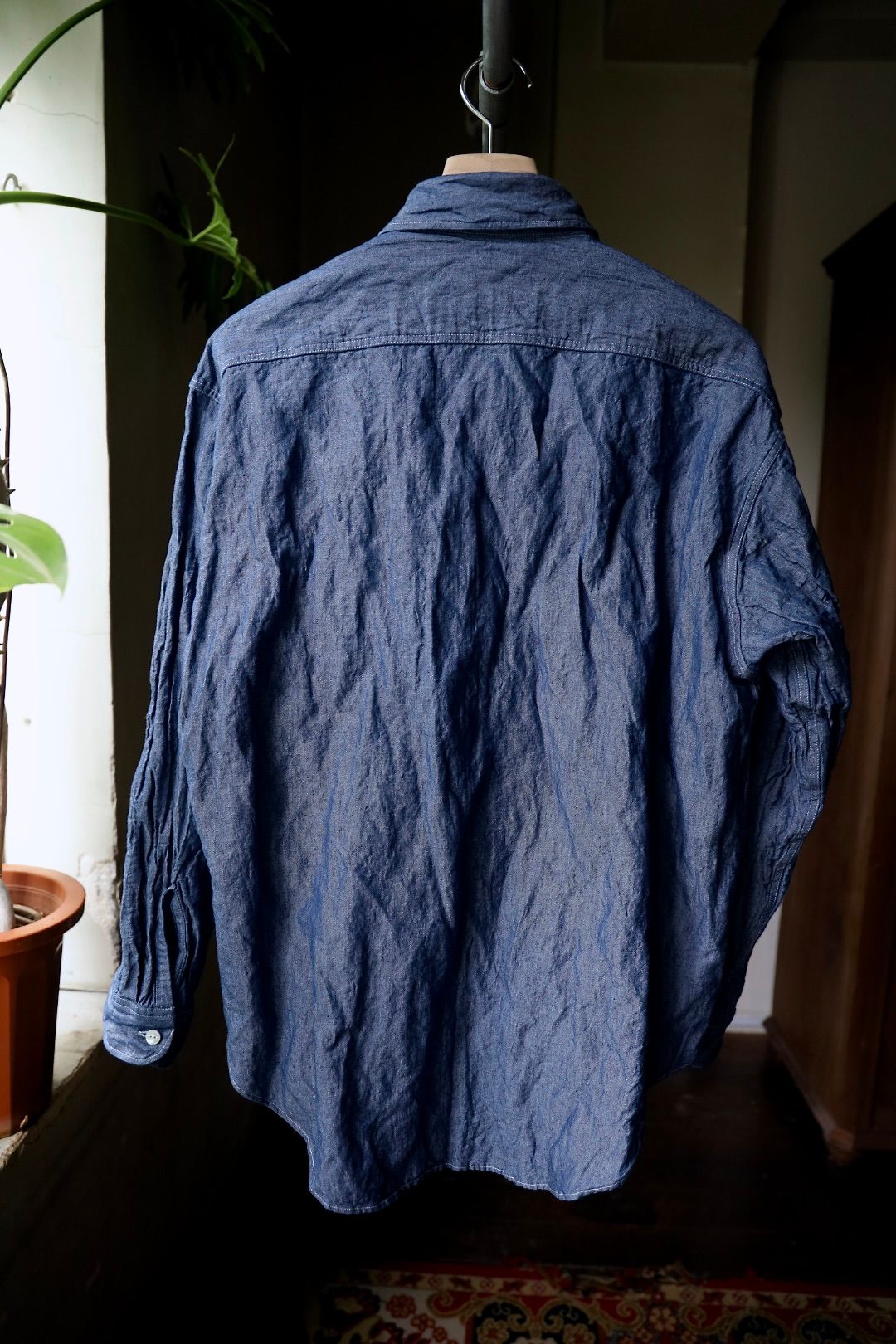 マーカウェア 26AW TWO POCKET WORK SHIRT(A26C09SH01C)INDIGO☆新作発売！
