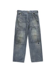 BOW WOW 25FWバウワウ  MINER'S REPAIRED DENIM WORK PANTS(BW252-MRDWP) AGED INDIGO★9月27日(土)発売！