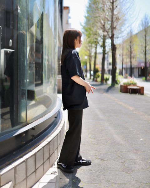 COMME des GARSONS HOMME ロゴTシャツstyle.2023.4.12