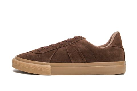 GERMAN MILITARY TRAINER(4700S)BROWN SUEDE