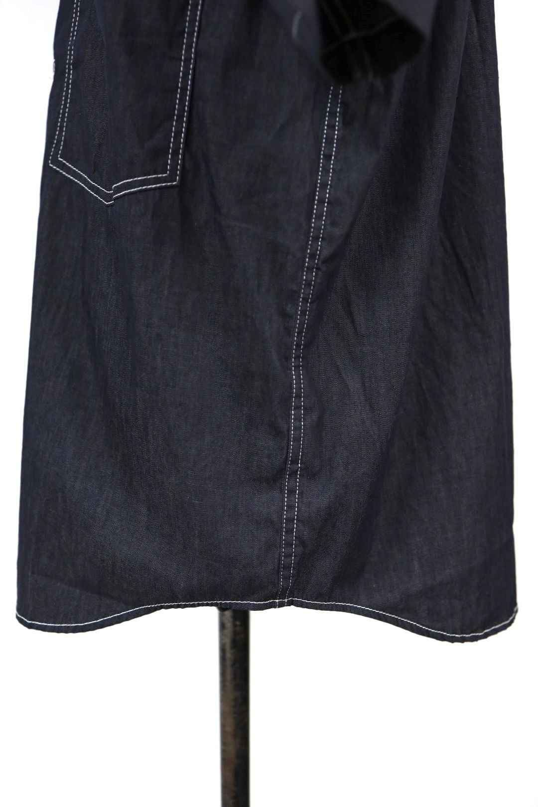 コムデギャルソンオム26SS 綿ライトオンスデニム半袖シャツ(HQ-B018-051)INDIGO☆4月3日(金)発売！