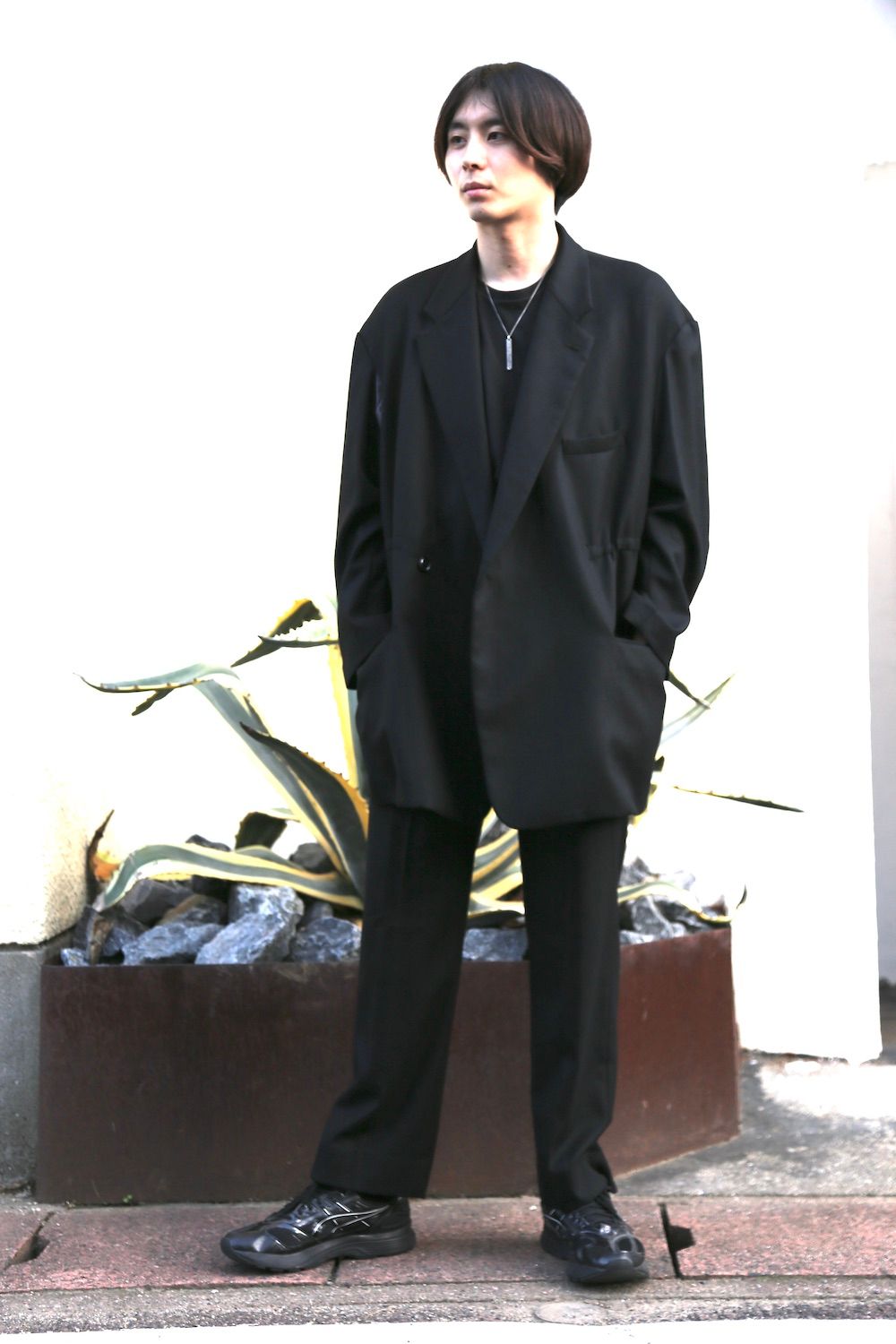 YOKE新作WOOL FLANNEL 11XL JACKET COATスタイル.2020.10.2.