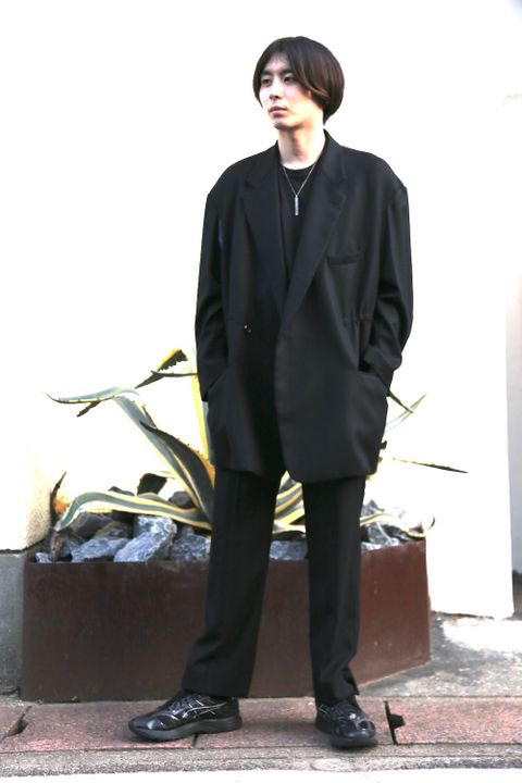 YOKE新作WOOL FLANNEL 11XL JACKET COATスタイル.2020.10.2.