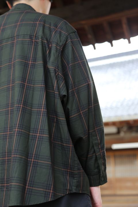 FreshService CHECK FLAP POCKET L/S SHIRT(FSW-21-SH_68) style.2021.7.24.