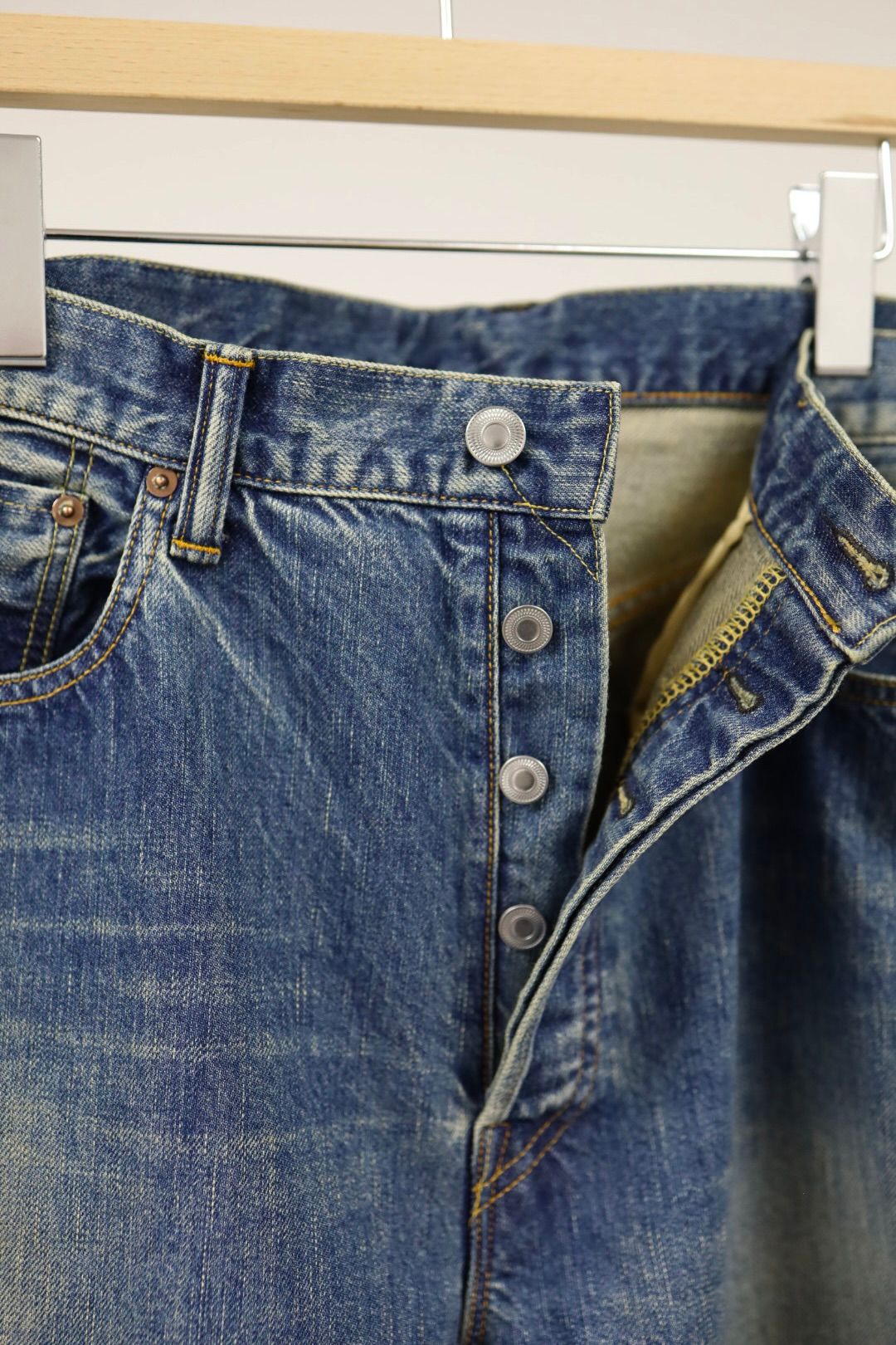 アプレッセ 2026 STYLE2 Washed Denim Wide Pants(AP-4002) INDIGO☆6月6日(土)発売！