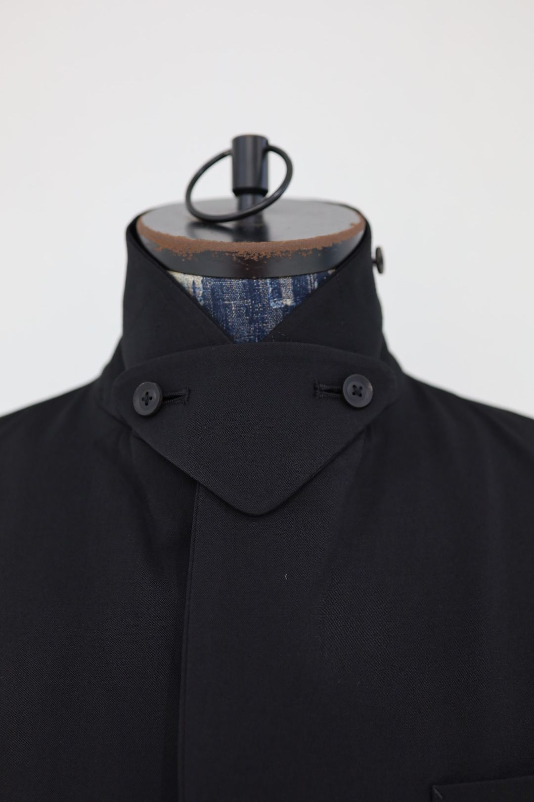 Yohji Yamamoto REGULATION GABARDINE DOCTOR'S JACKET(HK-J03-140-1)BLACK☆12月5日(金)新作発売！