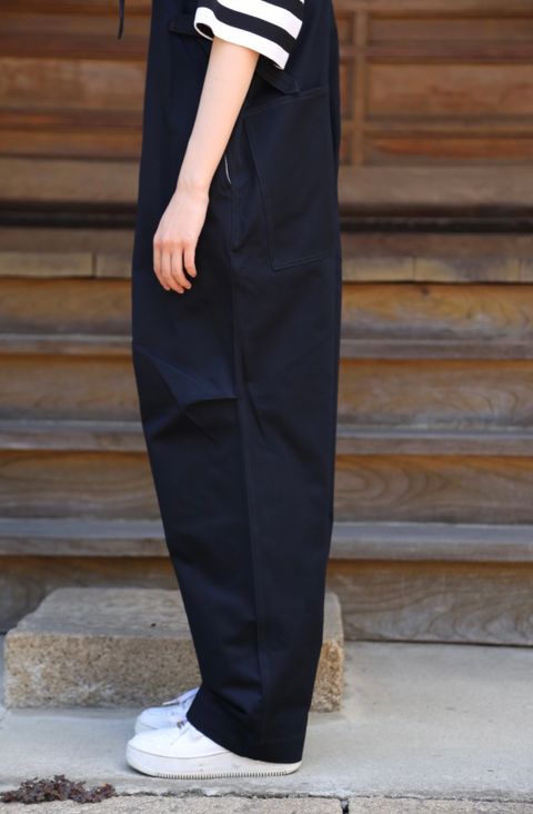 blurhms ROOTSTTOCK Chino Salvage Overalls (ROOTS21F10) styler. 2021.07.20