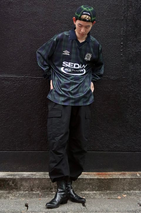 SEDAN ALL-PURPOSE セダンオールパーパス 23AW UMBRO Game Shirtスタイル