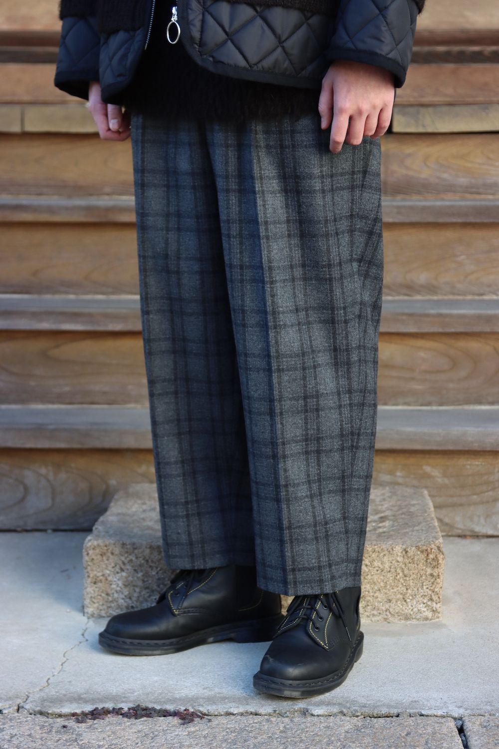 JUNYA WATANABE  ノルディックジャガードフードブルゾン(WH-J019-051) style.2021.11.28