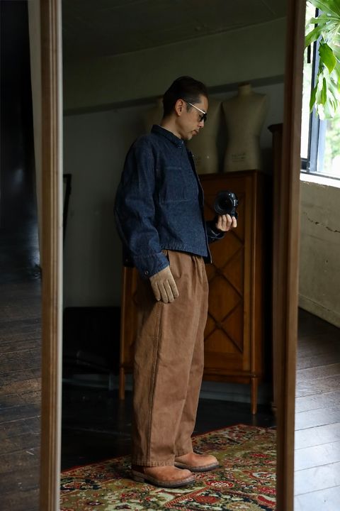 Gurank Railway pants (2554)CAMELスタイル.2025.10.13.