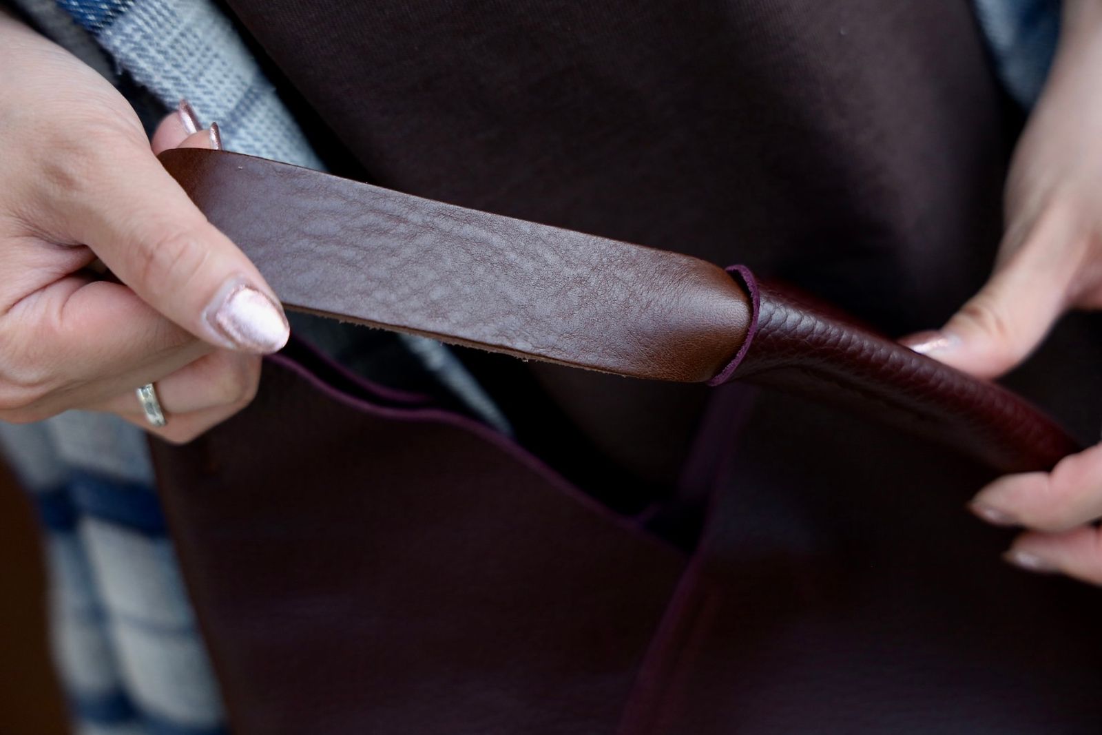 エンダースキーマ バッグ triangle bag(wt-rb-trb)bordeaux☆6月13日(土)発売！