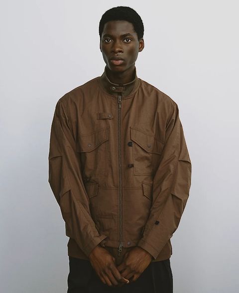 DAIWA PIER39(ダイワピア39) TECH MIL MECHANICS JACKET(BJ-20026)BROWN GRAY☆2月21日(土)発売！