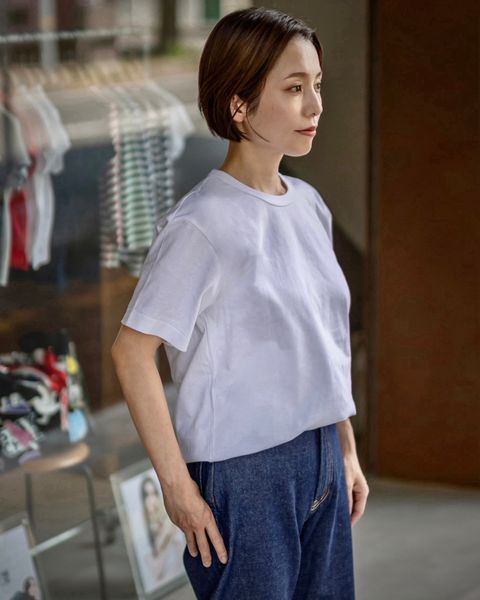 PLAY COMME des GARCONS  バックワンポイントTシャツ style.2024.09.12
