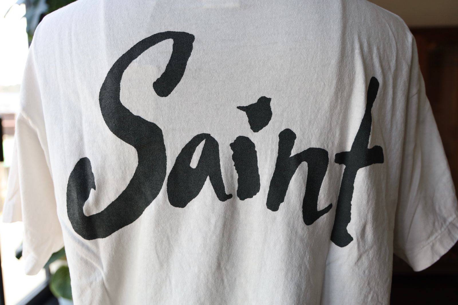 セントマイケル25SS  SUPER DIRTY_SS TEE(SM-HR8-0000-025)WHITE