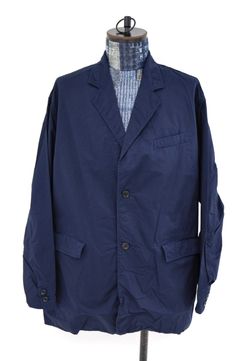グラフペーパー 26SS Garment Dyed Typewriter Oversized Jacket(GU261-20099B)NAVY☆3月7日(土)発売！