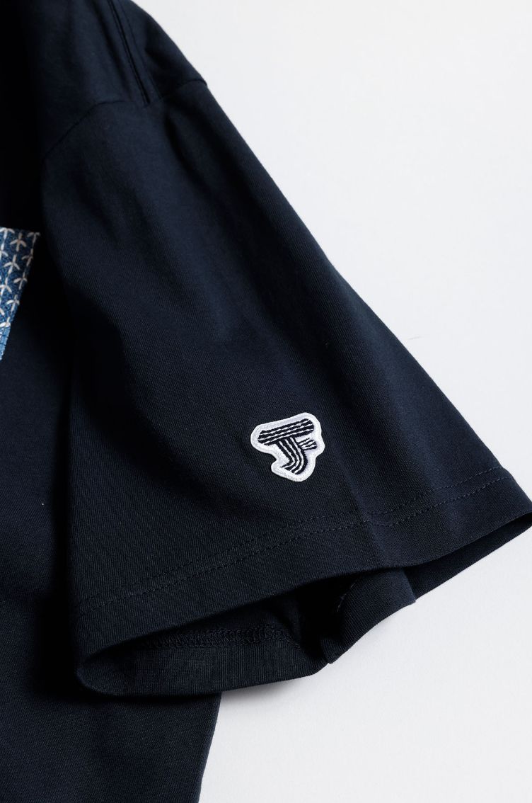 ファンダメンタル Tシャツ ORIGAMI TEE(FA25/TE11)NAVY