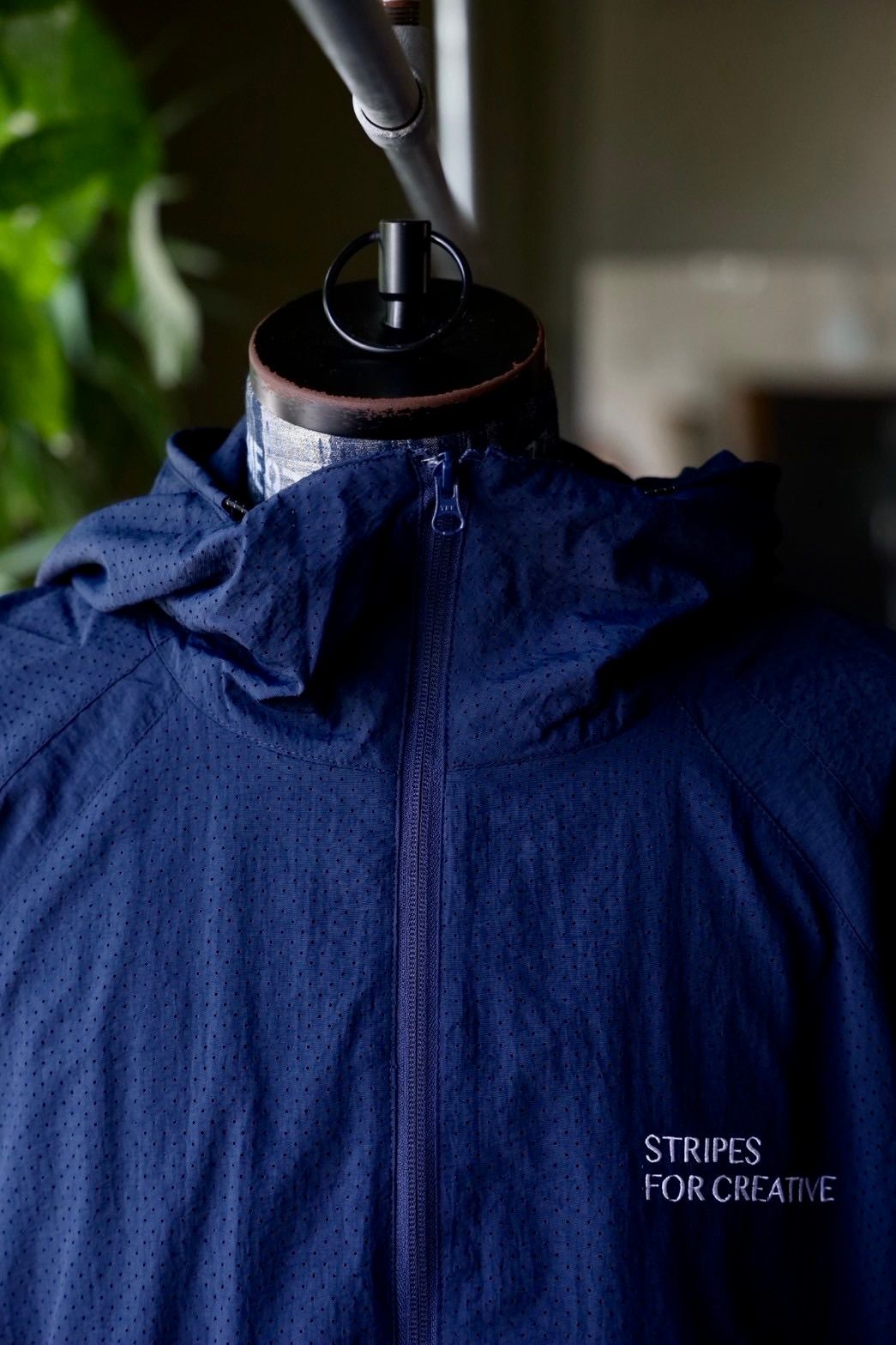 S.F.C 25FW エスエフシー PUNCHING NYLON HOODY(SFCFW25J05)Navy☆9月20日(土)発売！