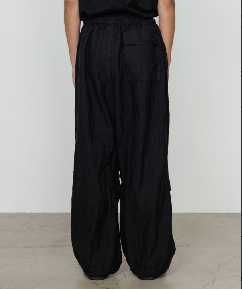 marka 26SS  WIDE OVER PANTS(M26A09PT01C)BLACK☆新作発売！