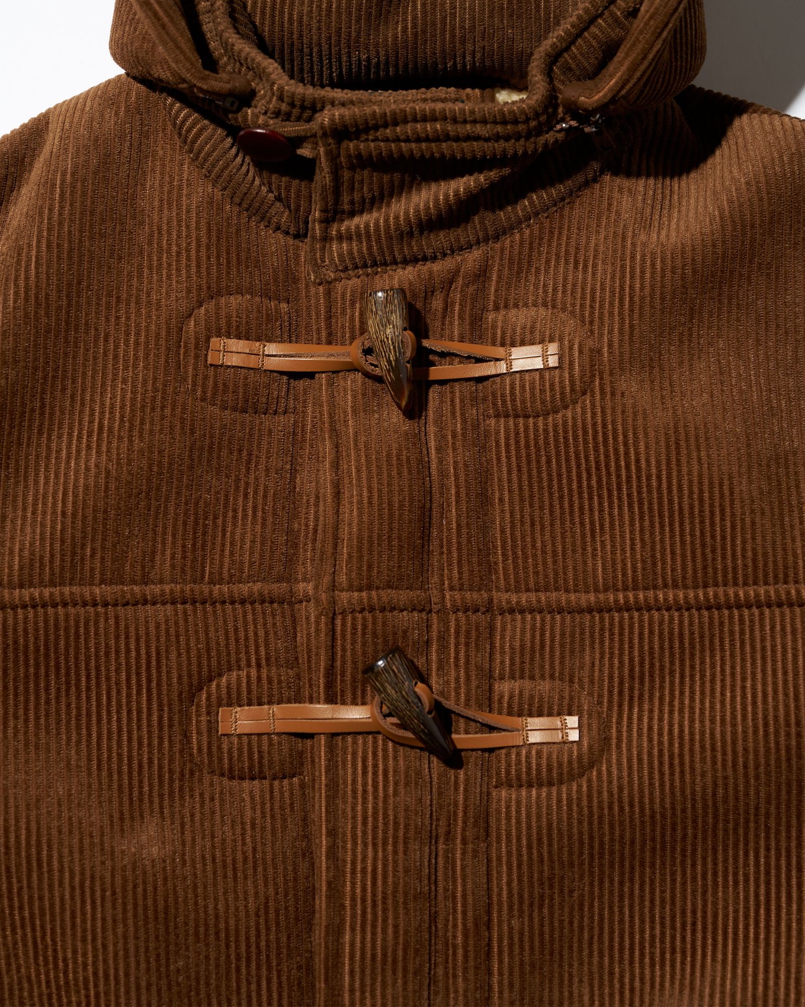 フレッシュサービス SHERPA CORDUROY DUFFLE COAT(FSC254-10064)BROWN☆11月22日(土)発売！