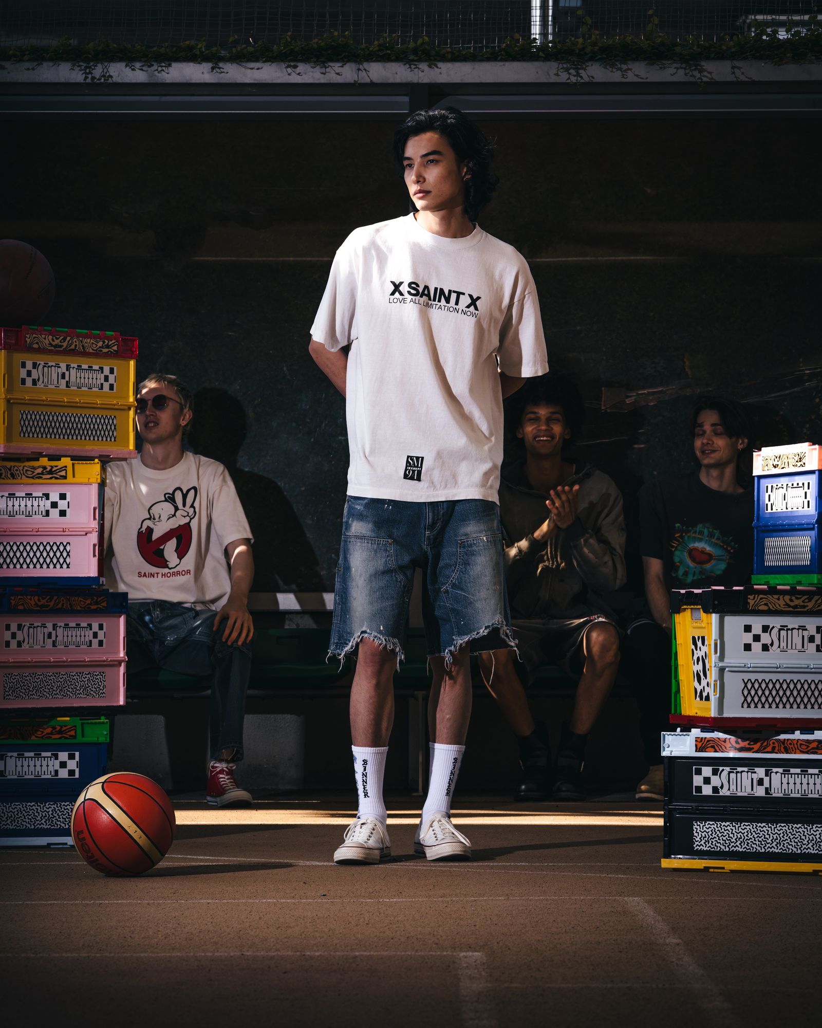 セントマイケル 26SS X SAINT X SS T-SHIRT(SM-MK8-0000-011)WHITE☆4月11日(土)発売！