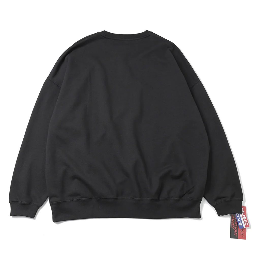 イズネスミュージック 25AW DUB SWEAT SHIRTS (IMP6_20_DUBSW01)BLACK☆新作発売！