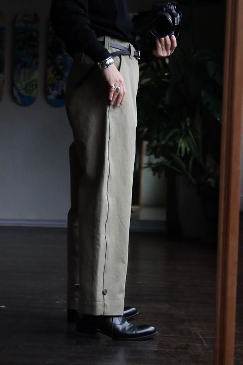 A.PRESSE アプレッセ23SS Motorcycle Trousersスタイル