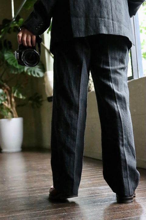 A.PRESSE アプレッセ22FW Double Breasted Jacketスタイル