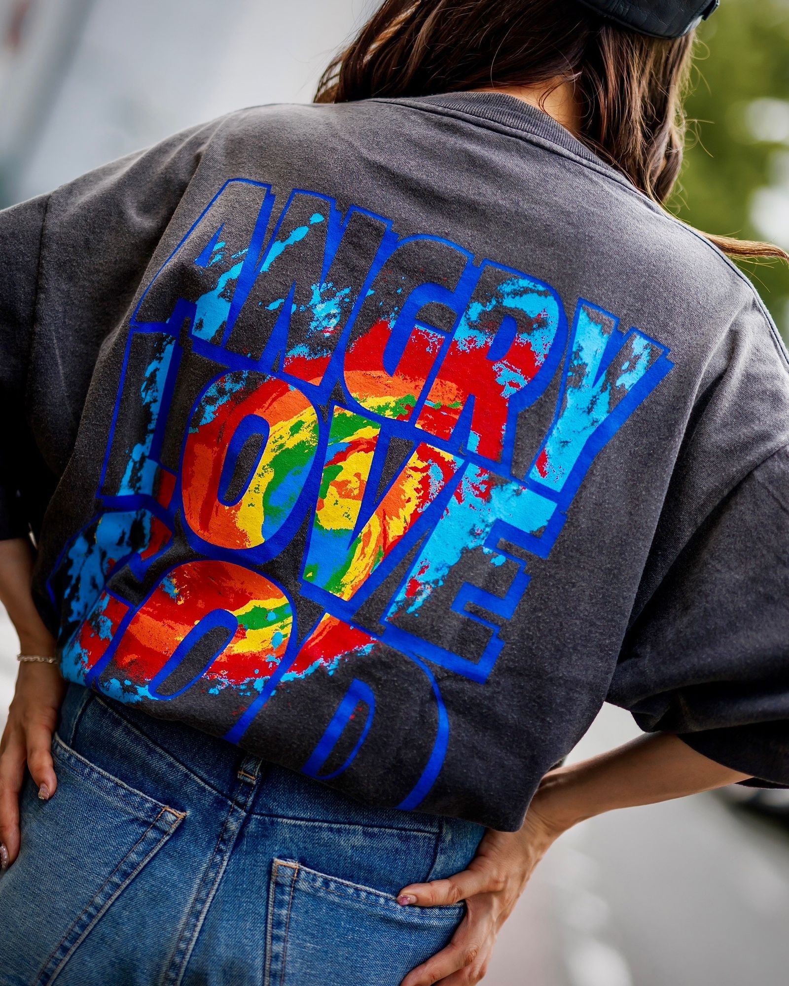 セントマイケル 新作ANGRY CP_SS TEE style.2024.9.16