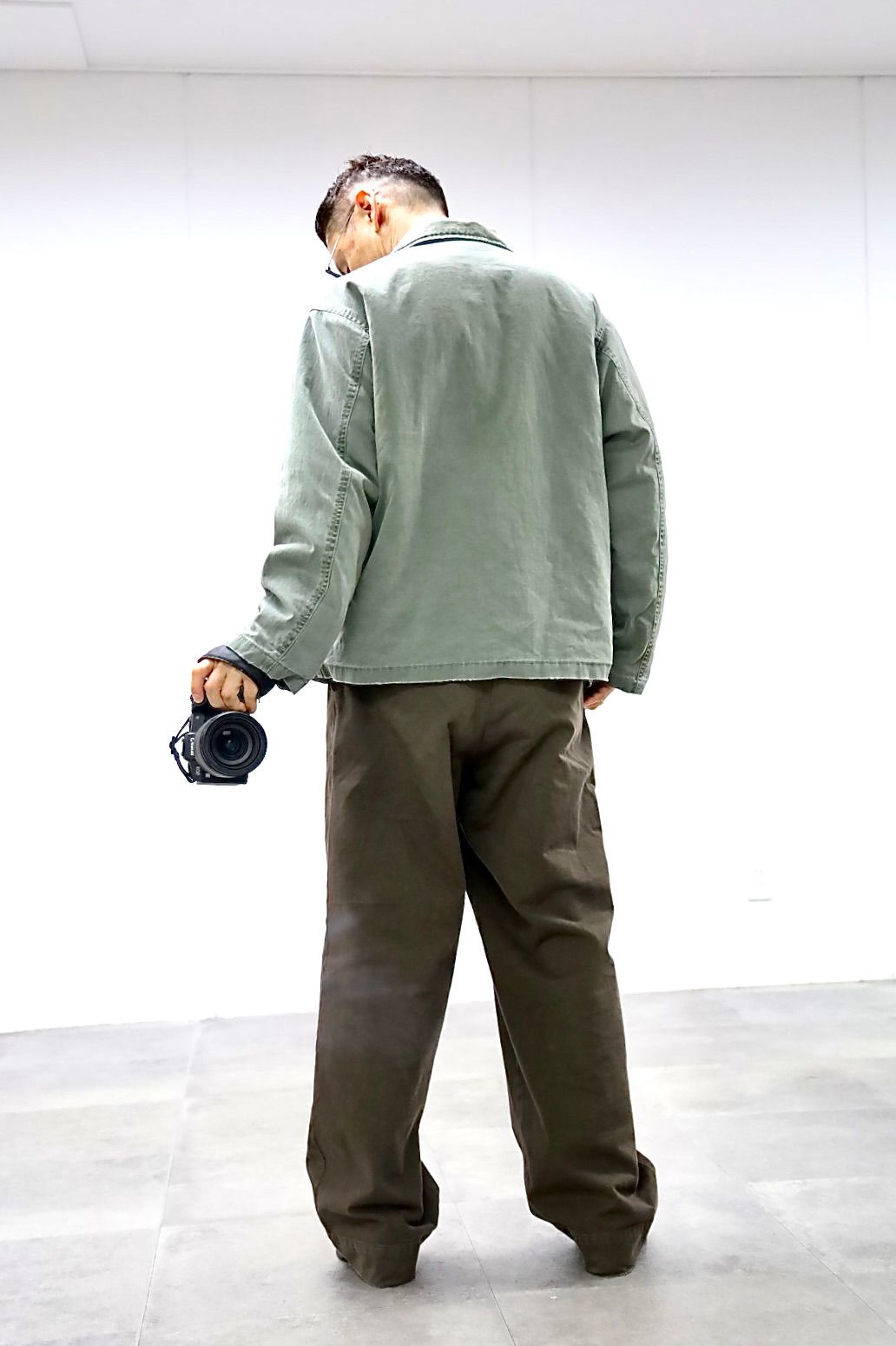 アプレッセ 2026 STYLE1 Vintage US NAVY N-4 Deck Jacket(26SAP-01-51)SAGE☆3月6日(金)再入荷しました！